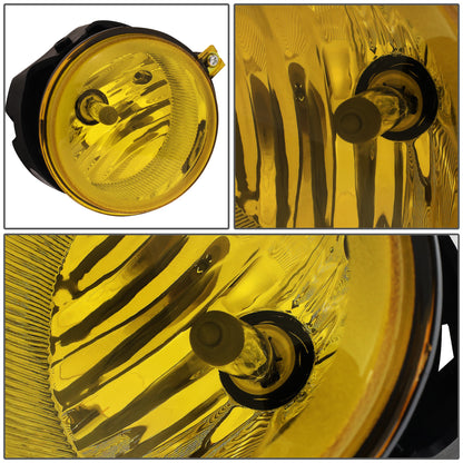 FAROS DE NIEBLA 05-08 CHRYSLER PACIFICA / 05-09 SEBRING, TOWN AND COUNTRY / 08-10 DODGE AVENGER, CHALLENGER, GRAND CARAVAN / 07-10 CALIBER, NITRO / 05-07 CARAVAN . 06-09 CHARGER / 07-09 JEEP COMPASS, PATRIOT - AMBER