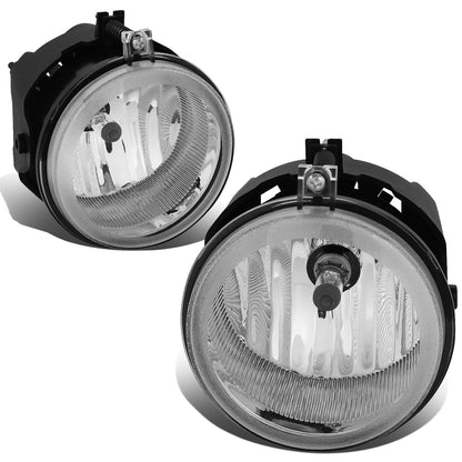 FAROS DE NIEBLA 05-08 CHRYSLER PACIFICA / 05-09 SEBRING, TOWN AND COUNTRY / 08-10 DODGE AVENGER, CHALLENGER, GRAND CARAVAN / 07-10 CALIBER, NITRO / 05-07 CARAVAN . 06-09 CHARGER / 07-09 JEEP COMPASS, PATRIOT - CHROME / CLEAR