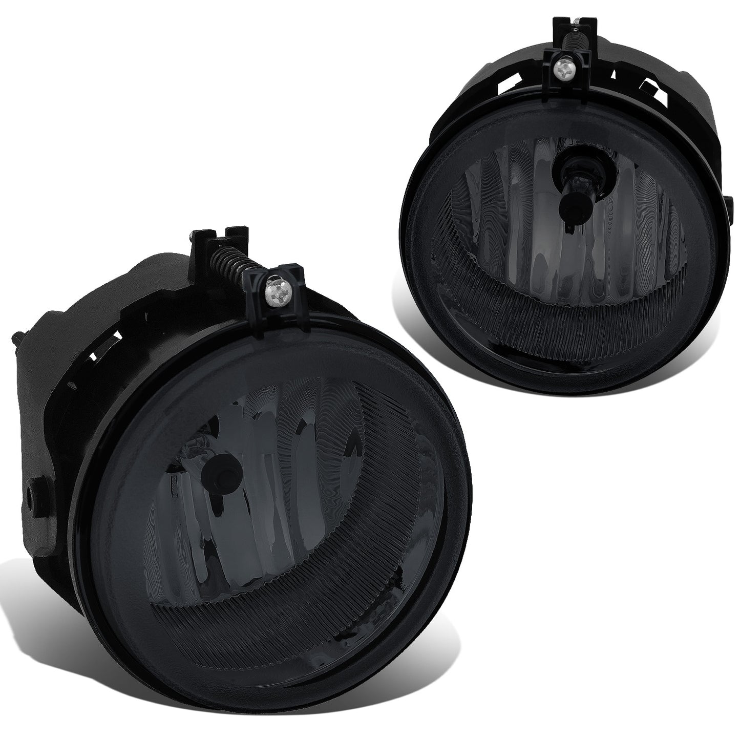 FAROS DE NIEBLA 05-08 CHRYSLER PACIFICA / 05-09 SEBRING, TOWN AND COUNTRY / 08-10 DODGE AVENGER, CHALLENGER, GRAND CARAVAN / 07-10 CALIBER, NITRO / 05-07 CARAVAN . 06-09 CHARGER / 07-09 JEEP COMPASS, PATRIOT - SMOKE