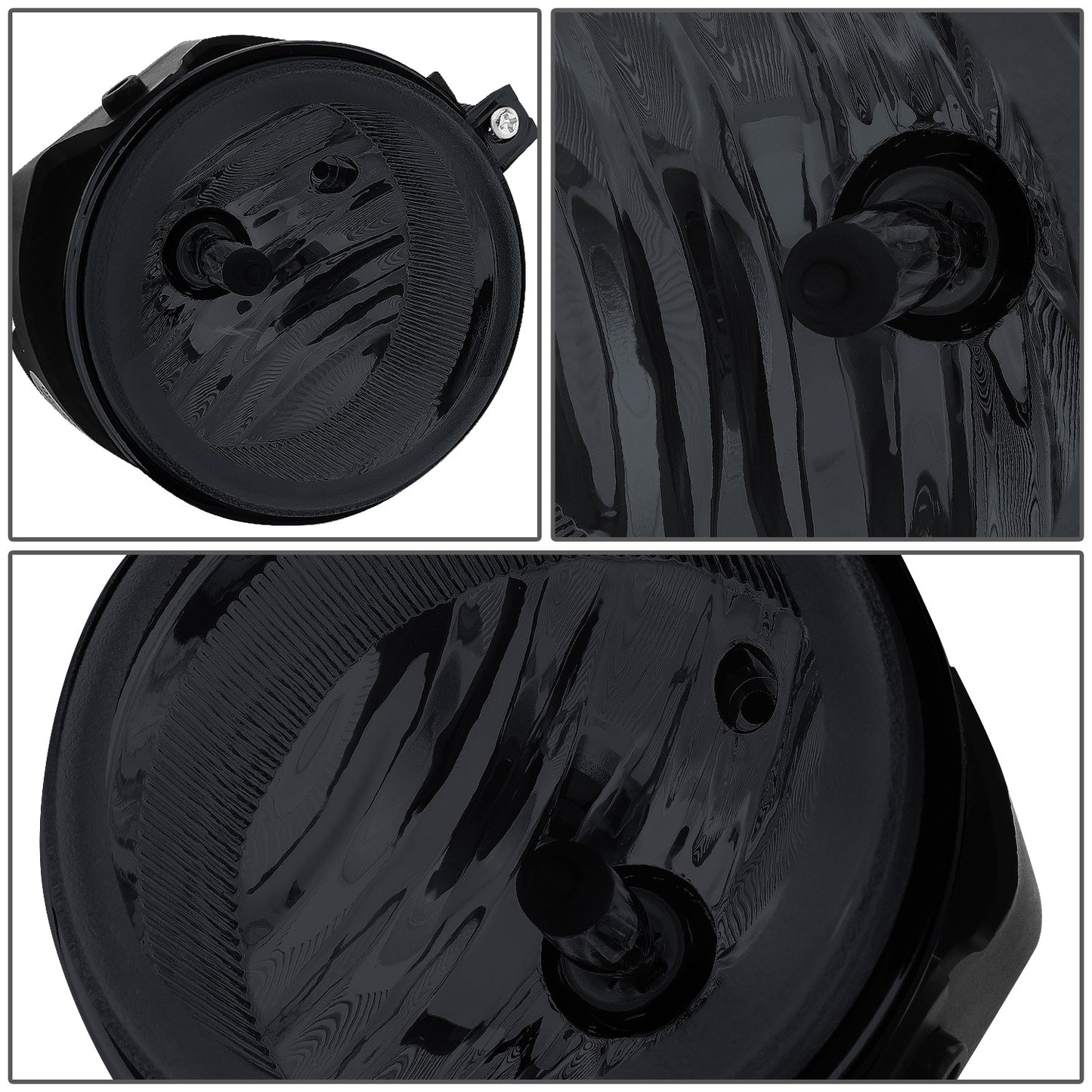 FAROS DE NIEBLA 05-08 CHRYSLER PACIFICA / 05-09 SEBRING, TOWN AND COUNTRY / 08-10 DODGE AVENGER, CHALLENGER, GRAND CARAVAN / 07-10 CALIBER, NITRO / 05-07 CARAVAN . 06-09 CHARGER / 07-09 JEEP COMPASS, PATRIOT - SMOKE