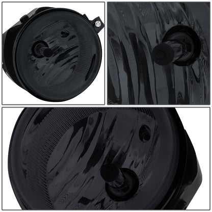 FAROS DE NIEBLA 05-08 CHRYSLER PACIFICA / 05-09 SEBRING, TOWN AND COUNTRY / 08-10 DODGE AVENGER, CHALLENGER, GRAND CARAVAN / 07-10 CALIBER, NITRO / 05-07 CARAVAN . 06-09 CHARGER / 07-09 JEEP COMPASS, PATRIOT - SMOKE