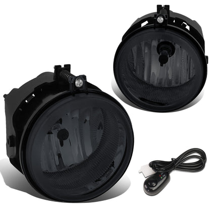 FAROS DE NIEBLA 05-08 CHRYSLER PACIFICA / 05-09 SEBRING, TOWN AND COUNTRY / 08-10 DODGE AVENGER, CHALLENGER, GRAND CARAVAN / 07-10 CALIBER, NITRO / 05-07 CARAVAN . 06-09 CHARGER / 07-09 JEEP COMPASS, PATRIOT - WITH SWITCH - SMOKE