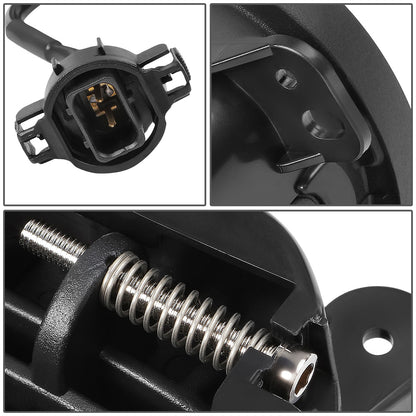 FAROS DE NIEBLA 11-14 DODGE CHARGER / 10-19 JOURNEY / 14-18 JEEP CHEROKEE / 11-13 GRAND CHEROKEE / 07-17 WRANGLER / 2018 WRANGLER JK - LED PROJECTOR - CHROME / CLEAR