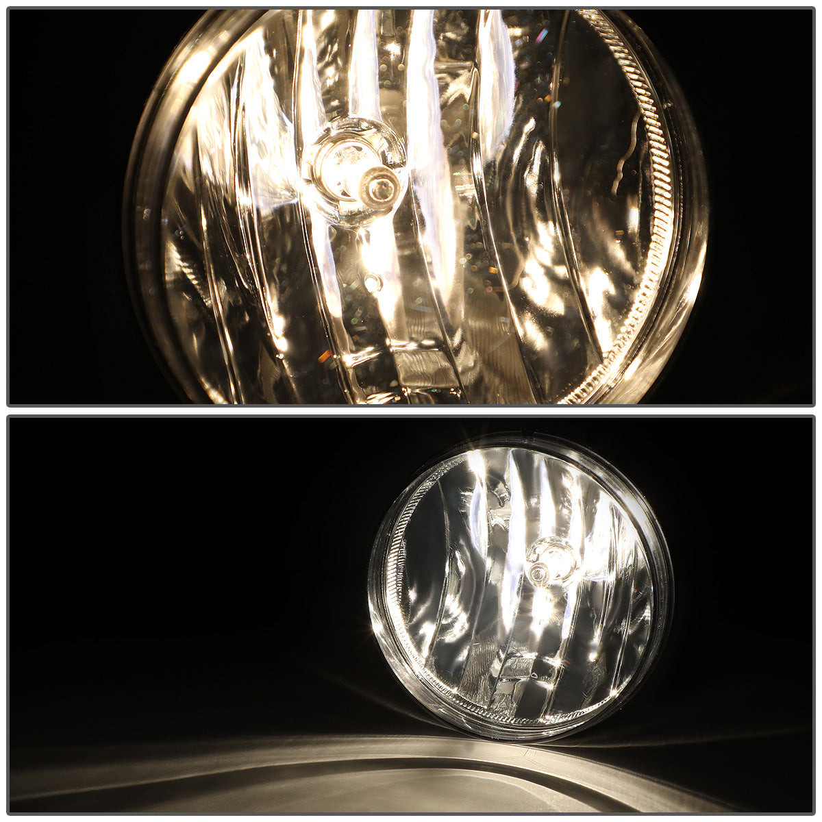 FAROS DE NIEBLA 07-13 GMC SIERRA 1500 / 07-14 SIERRA 2500HD, 3500HD - DOES NOT FIT CLASSIC MODELS - NO SWITCH - SMOKE