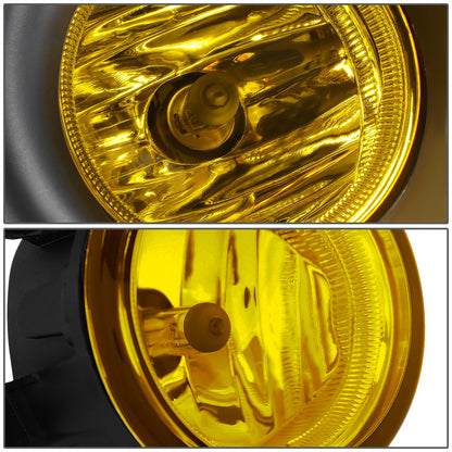 FAROS DE NIEBLA 19-20 HONDA CIVIC 2-DR COUPE, 4-DR SEDAN - WITH SWITCH, CHROME TRIM BEZEL - AMBER