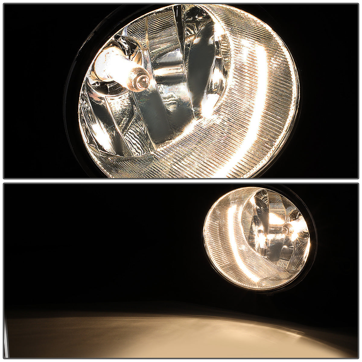 FAROS DE NIEBLA 18-20 TOYOTA CAMRY SE, XSE - WITH SWITCH, BLACK BEZEL - SMOKE