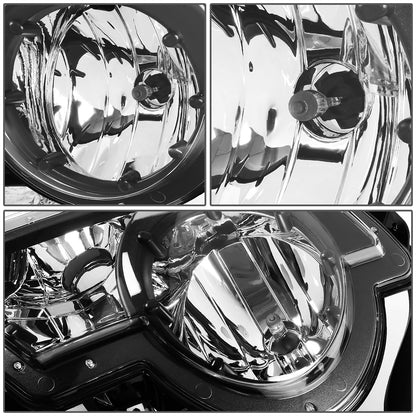 FAROS DE NIEBLA 02-06 CHEVY AVALANCHE 1500, 2500 - FITS MODELS WITH BODY CLADDING ONLY - NO SWITCH - LEFT - CHROME / CLEAR