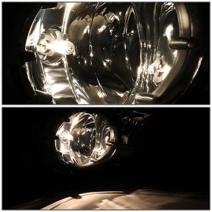 FAROS DE NIEBLA 02-06 CHEVY AVALANCHE 1500, 2500 - FITS MODELS WITH BODY CLADDING ONLY - NO SWITCH - RIGHT - CHROME / CLEAR