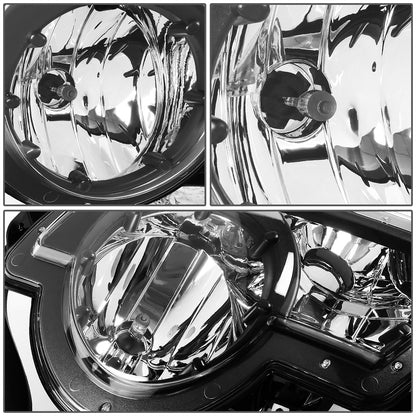 FAROS DE NIEBLA 02-06 CHEVY AVALANCHE 1500, 2500 - FITS MODELS WITH BODY CLADDING ONLY - NO SWITCH - RIGHT - CHROME / CLEAR