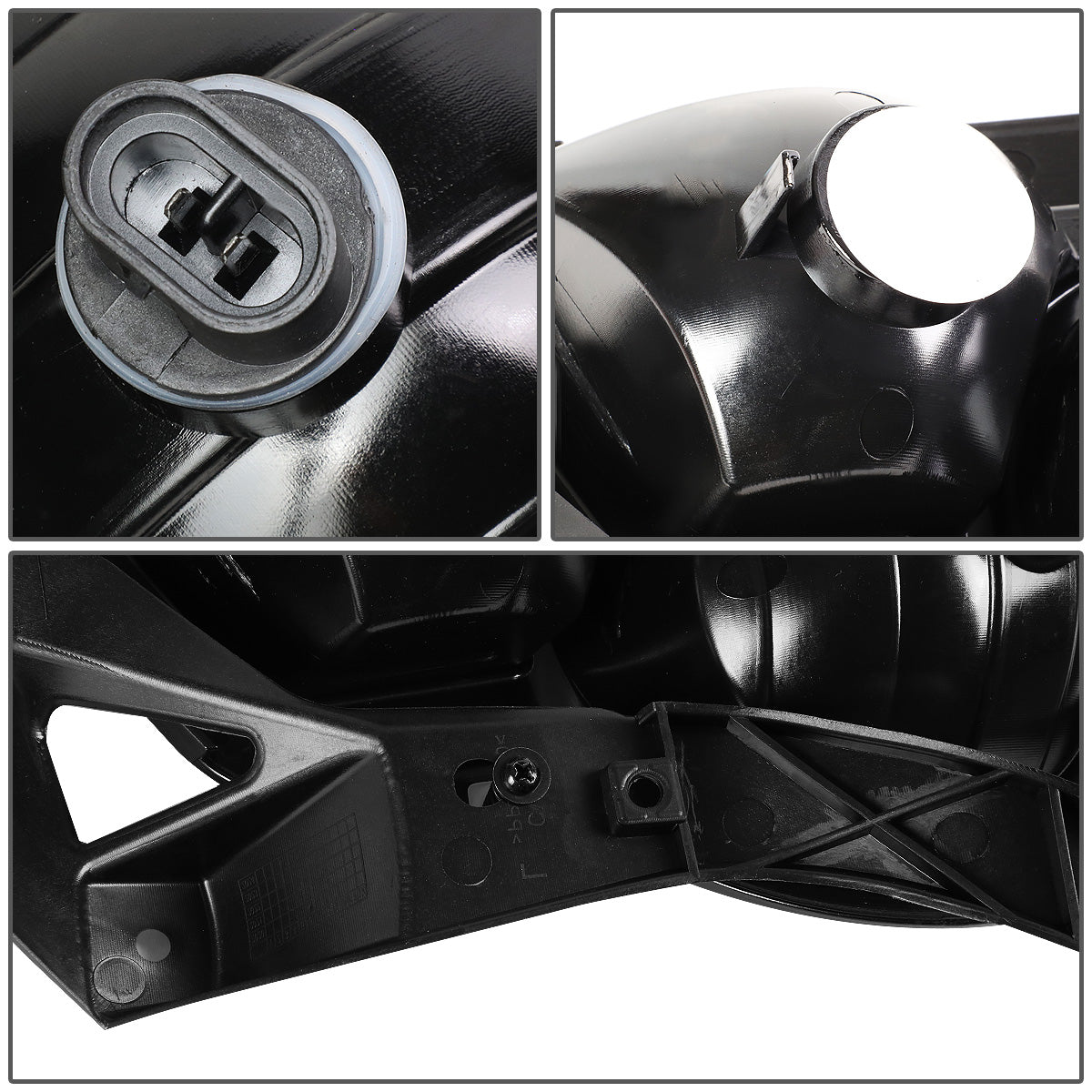FAROS DE NIEBLA 02-06 CHEVY AVALANCHE 1500, 2500 - FITS MODELS WITH BODY CLADDING ONLY - NO SWITCH - RIGHT - CHROME / CLEAR