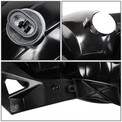 FAROS DE NIEBLA 02-06 CHEVY AVALANCHE 1500, 2500 - FITS MODELS WITH BODY CLADDING ONLY - NO SWITCH - RIGHT - CHROME / CLEAR