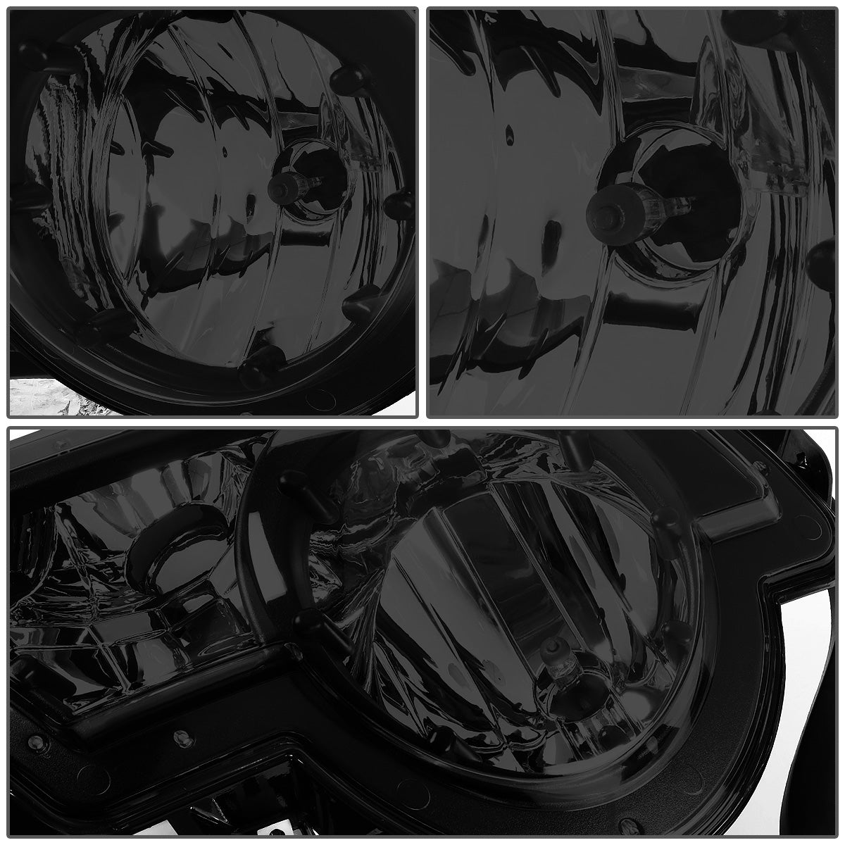 FAROS DE NIEBLA 02-06 CHEVY AVALANCHE 1500, 2500 - FITS MODELS WITH BODY CLADDING ONLY - NO SWITCH - SMOKE