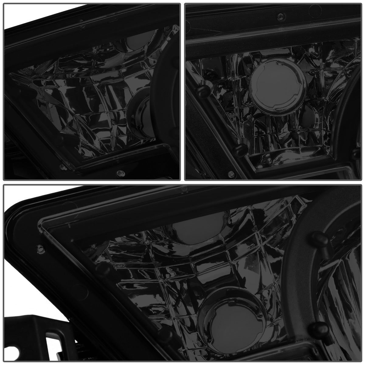 FAROS DE NIEBLA 02-06 CHEVY AVALANCHE 1500, 2500 - FITS MODELS WITH BODY CLADDING ONLY - NO SWITCH - SMOKE