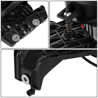 FAROS DE NIEBLA 11-16 FORD F-250, F-350, F-450, F-550 SUPER DUTY - PROJECTOR LED - WITH SWITCH, BLACK BEZEL - SMOKE