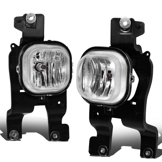 FAROS DE NIEBLA 08-10 FORD F-250, F-350, F-450, F-550 SUPER DUTY - NO SWITCH - CHROME / CLEAR