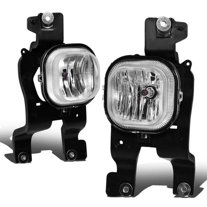 FAROS DE NIEBLA 08-10 FORD F-250, F-350, F-450, F-550 SUPER DUTY - NO SWITCH - CHROME / CLEAR