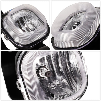 FAROS DE NIEBLA 08-10 FORD F-250, F-350, F-450, F-550 SUPER DUTY - NO SWITCH - CHROME / CLEAR