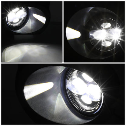 FAROS DE NIEBLA 09-14 FORD F-150 - EXCLUDES SVT RAPTOR MODEL - WITH SWITCH, WIRING - CLEAR