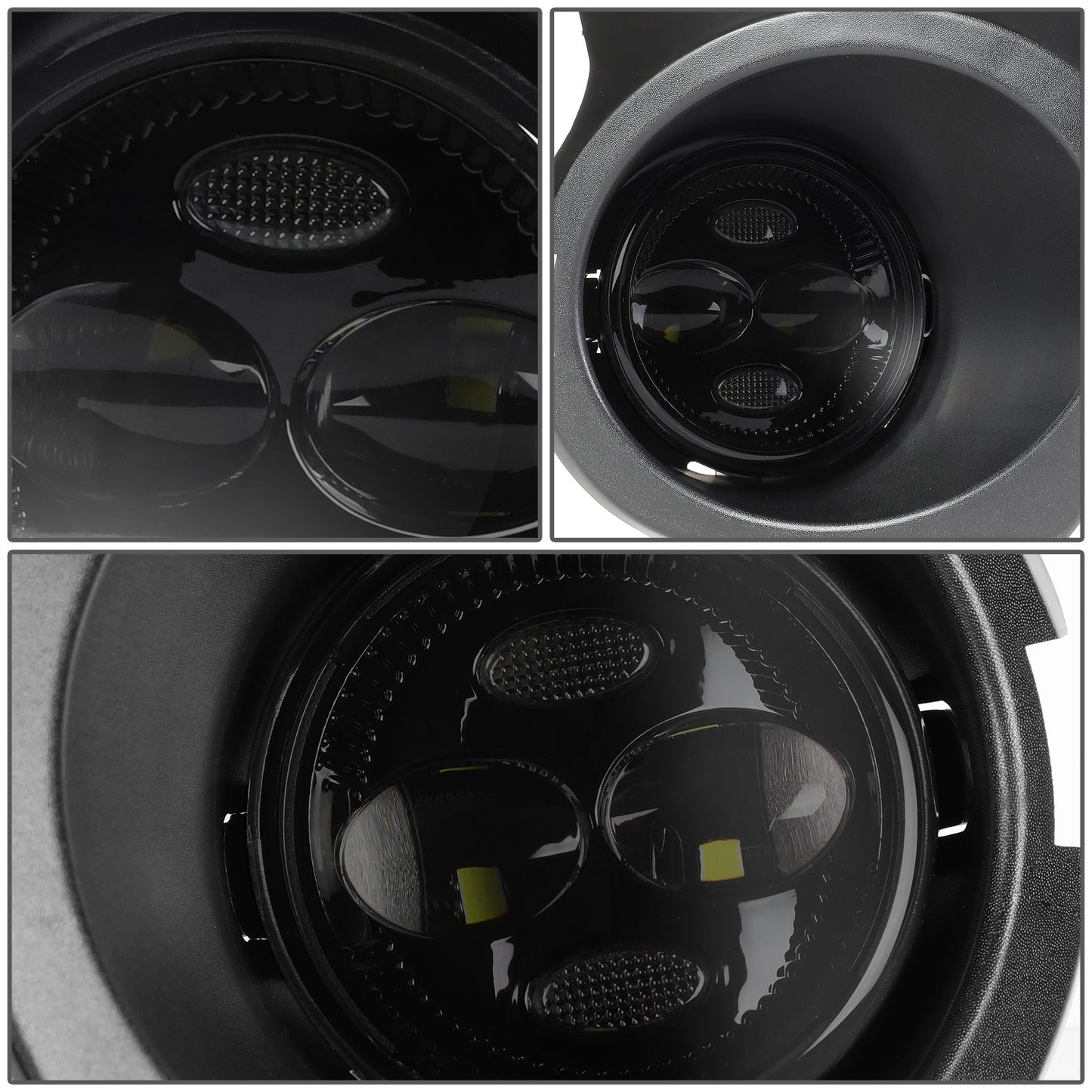 FAROS DE NIEBLA 09-14 FORD F-150 - EXCLUDES SVT RAPTOR MODEL - WITH SWITCH, WIRING - SMOKED