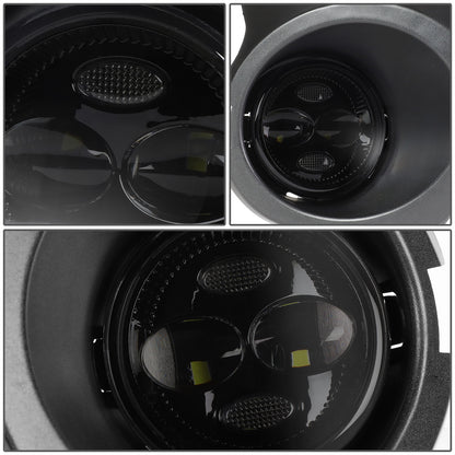 FAROS DE NIEBLA 09-14 FORD F-150 - EXCLUDES SVT RAPTOR MODEL - WITH SWITCH, WIRING - SMOKED