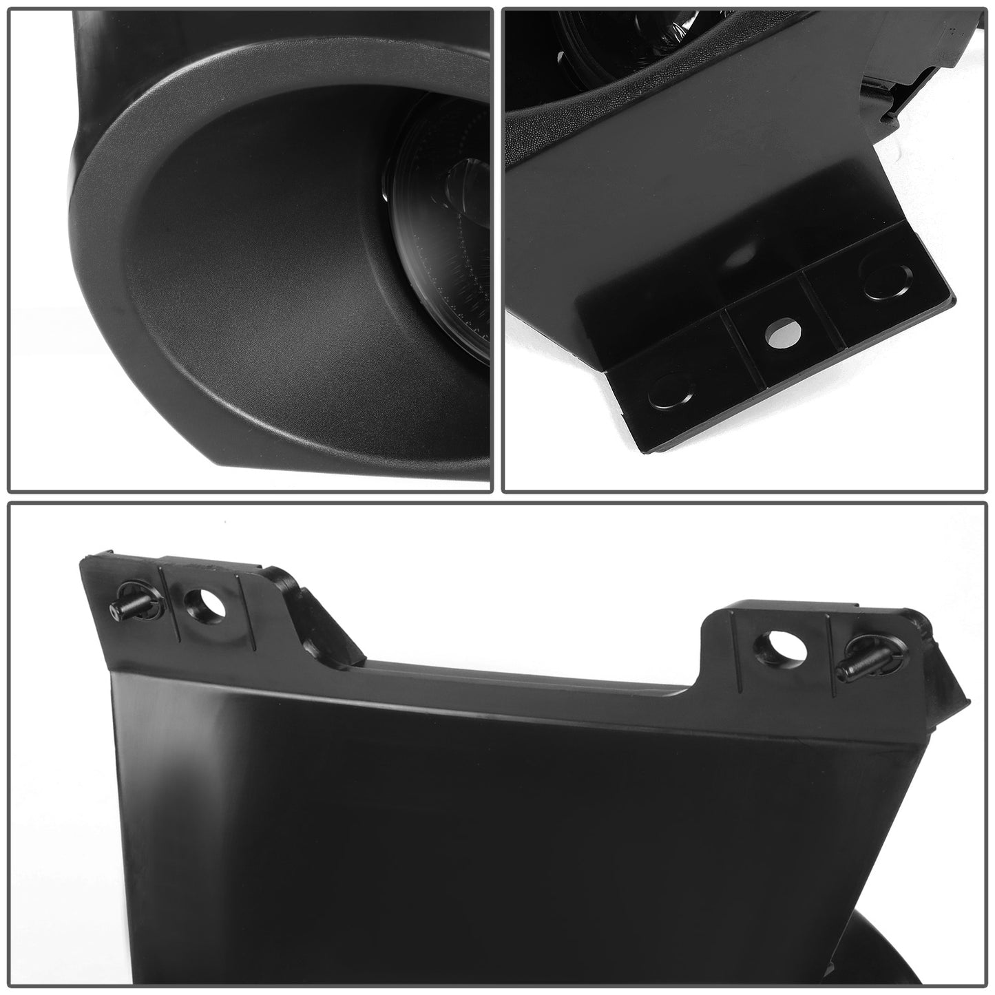 FAROS DE NIEBLA 09-14 FORD F-150 - EXCLUDES SVT RAPTOR MODEL - WITH SWITCH, WIRING - SMOKED