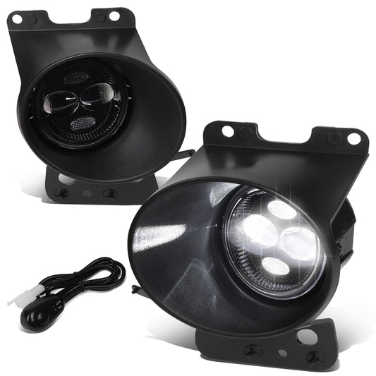 FAROS DE NIEBLA 05-08 FORD F-150 / 06-08 LINCOLN MARK LT - FITS MODELS MANUFACTURED AFTER 8-9-05 - CHROME / CLEAR