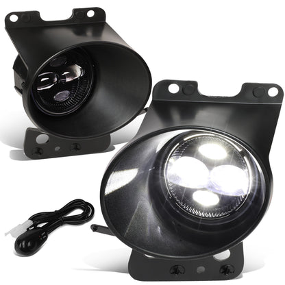 FAROS DE NIEBLA 05-08 FORD F-150 / 06-08 LINCOLN MARK LT - FITS MODELS MANUFACTURED AFTER 8-9-05 - CHROME / CLEAR