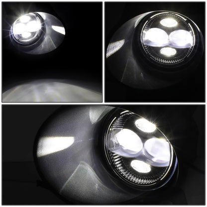 FAROS DE NIEBLA 05-08 FORD F-150 / 06-08 LINCOLN MARK LT - FITS MODELS MANUFACTURED AFTER 8-9-05 - CHROME / CLEAR
