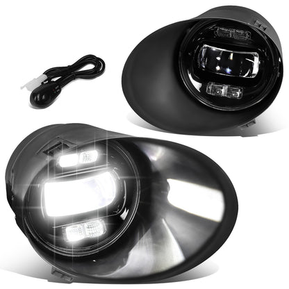 FAROS DE NIEBLA 07-14 TOYOTA TUNDRA - FITS MODELS WITH STEEL BUMPERS ONLY - LED - CLEAR