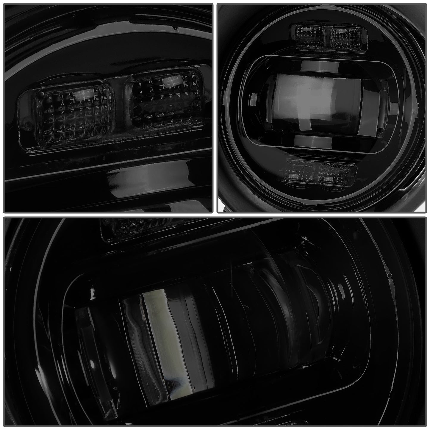 FAROS DE NIEBLA 07-14 TOYOTA TUNDRA - FITS MODELS WITH STEEL BUMPERS ONLY - LED - SMOKED