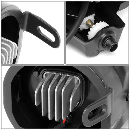 FAROS DE NIEBLA 07-14 TOYOTA TUNDRA - FITS MODELS WITH STEEL BUMPERS ONLY - LED - SMOKED