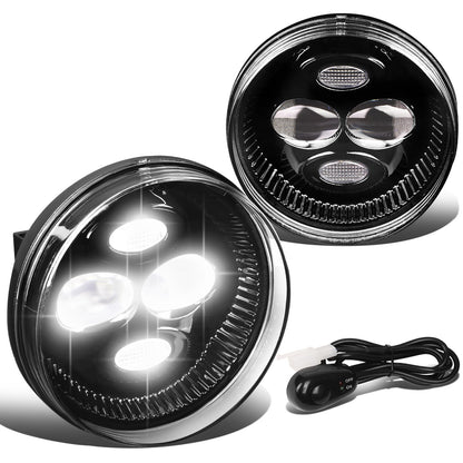 FAROS DE NIEBLA 07-14 GMC SIERRA 2500HD 3500HD / 07-13 GMC SIERRA 1500 - LED - CLEAR