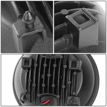 FAROS DE NIEBLA 07-14 GMC SIERRA 2500HD 3500HD / 07-13 GMC SIERRA 1500 - LED - CLEAR