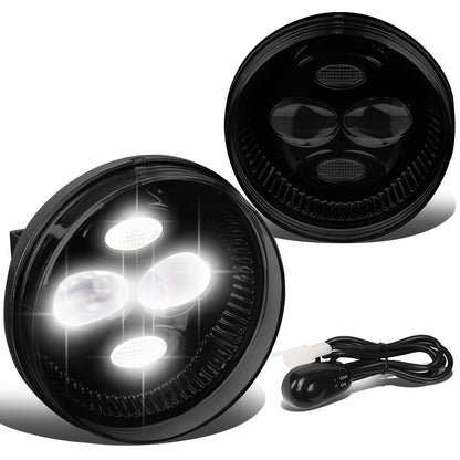 FAROS DE NIEBLA 07-14 GMC SIERRA 2500HD 3500HD / 07-13 GMC SIERRA 1500 - LED - SMOKED