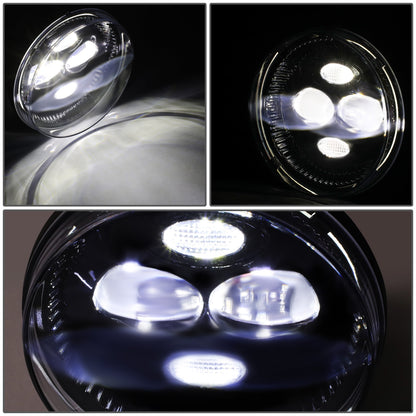 FAROS DE NIEBLA 07-14 GMC SIERRA 2500HD 3500HD / 07-13 GMC SIERRA 1500 - LED - SMOKED
