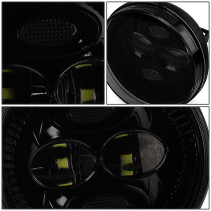 FAROS DE NIEBLA 07-14 GMC SIERRA 2500HD 3500HD / 07-13 GMC SIERRA 1500 - LED - SMOKED