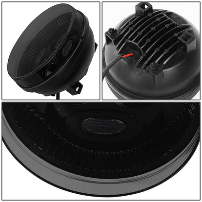 FAROS DE NIEBLA 07-14 GMC SIERRA 2500HD 3500HD / 07-13 GMC SIERRA 1500 - LED - SMOKED