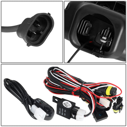 FAROS DE NIEBLA 03-06 CHEVY SILVERADO 1500, 2500HD, 3500 MODELS / 2007 SILVERADO 1500, 2500HD, 3500 CLASSIC MODELS / 02-06 AVALANCHE - LED PROJECTOR - SMOKE