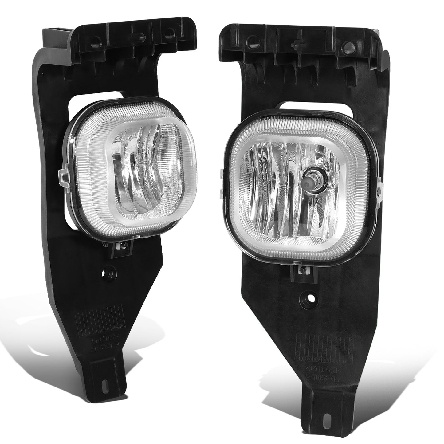 FAROS DE NIEBLA 05-07 FORD F-250, F-350, F-450, F-550 SUPER DUTY / 2005 EXCURSION - NO SWITCH - CHROME / CLEAR