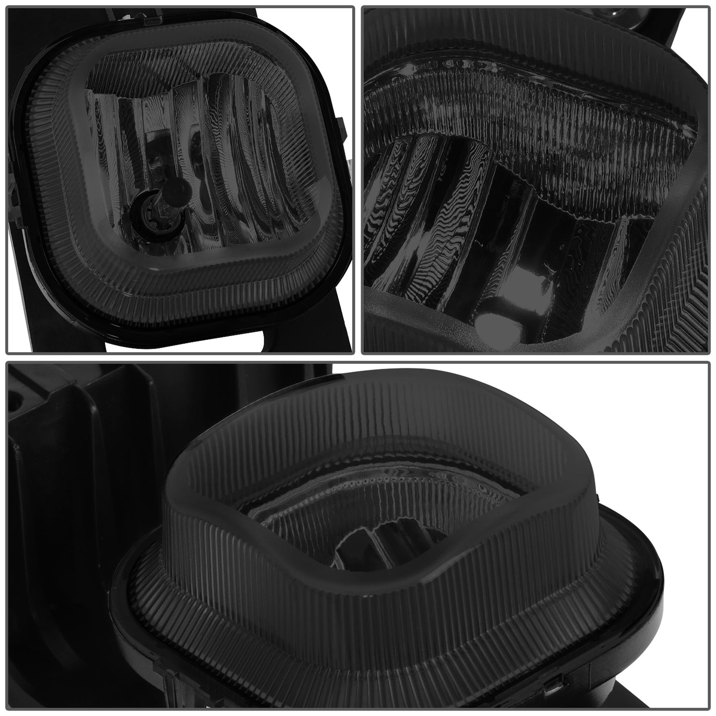FAROS DE NIEBLA 05-07 FORD F-250, F-350, F-450, F-550 SUPER DUTY / 2005 EXCURSION - NO SWITCH - SMOKE