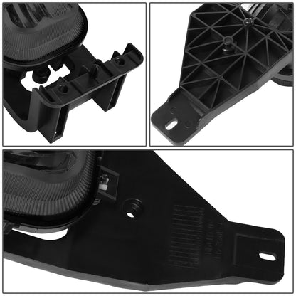 FAROS DE NIEBLA 05-07 FORD F-250, F-350, F-450, F-550 SUPER DUTY / 2005 EXCURSION - NO SWITCH - SMOKE
