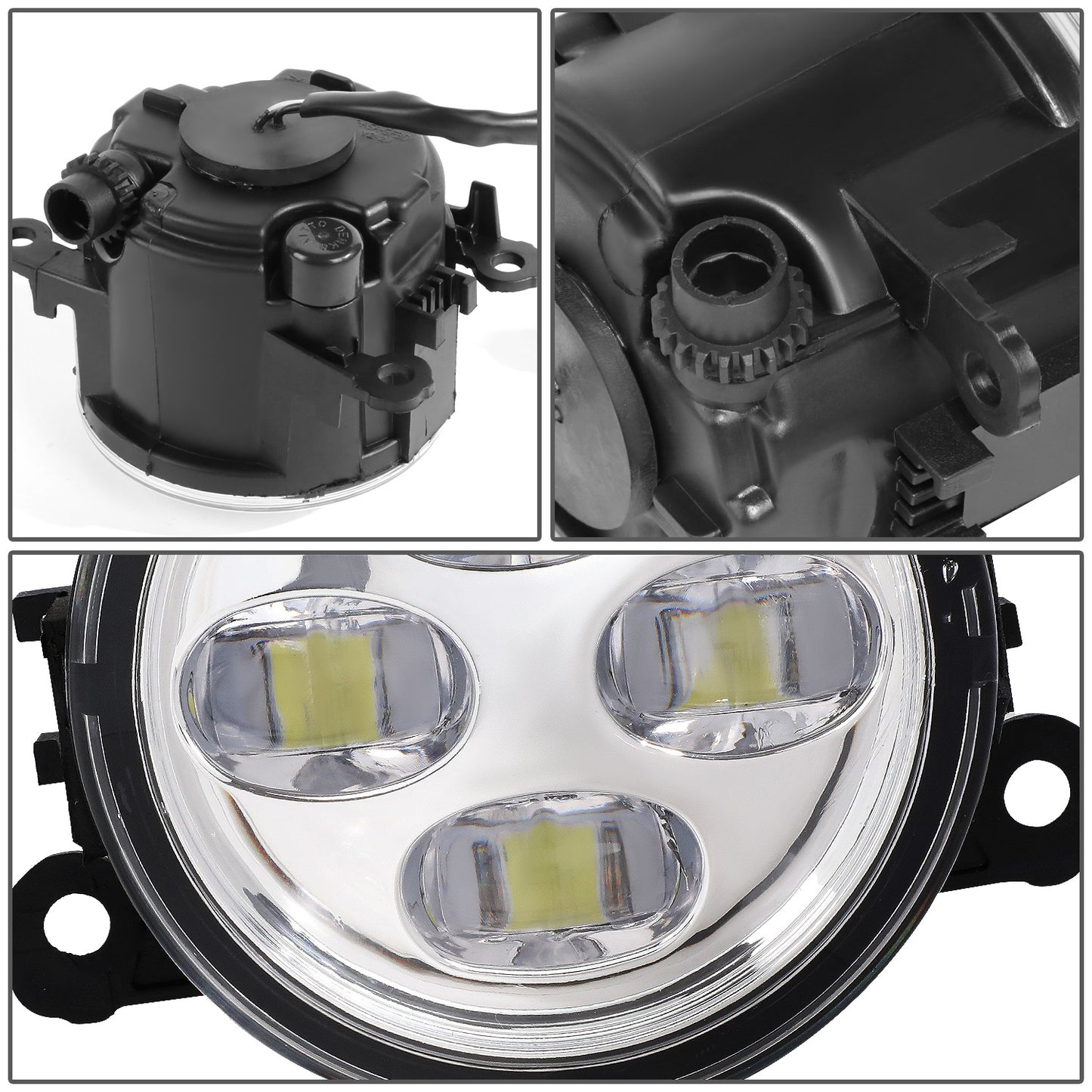 FAROS DE NIEBLA 13-18 ACURA ILX / 10-18 ACURA RDX / 12-14 ACURA TL, HONDA CR-V / 11-14 ACURA TSX / 13-15 HONDA CROSSTOUR / 12-15 HONDA PILOT / 08-11 FORD FOCUS / 05-07 FREESTYLE, RANGER STX / 05-09 MUSTANG PONY PACKAGE / 08-09 TAURUS X / 05-06 LINCOLN LS