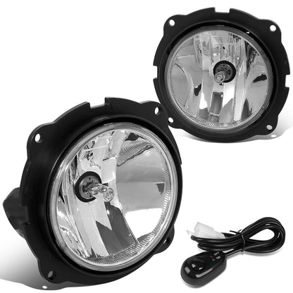 FAROS DE NIEBLA 07-12 FORD ESCAPE - WITH SWITCH - CHROME / CLEAR