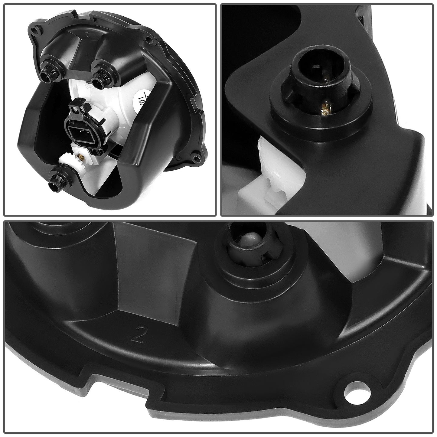 FAROS DE NIEBLA 07-12 FORD ESCAPE - WITH SWITCH - SMOKE