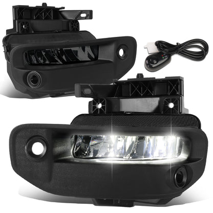 FAROS DE NIEBLA 19-22 RAM 1500 - FITS BIG HORN, HFE, LARAMIE, LIMITED, LIMITED LONGHORN, LONE STAR, REBEL, TRX, TRADESMAN - WILL FIT MODELS WITH PARKING SENSORS ONLY - LED - SMOKED