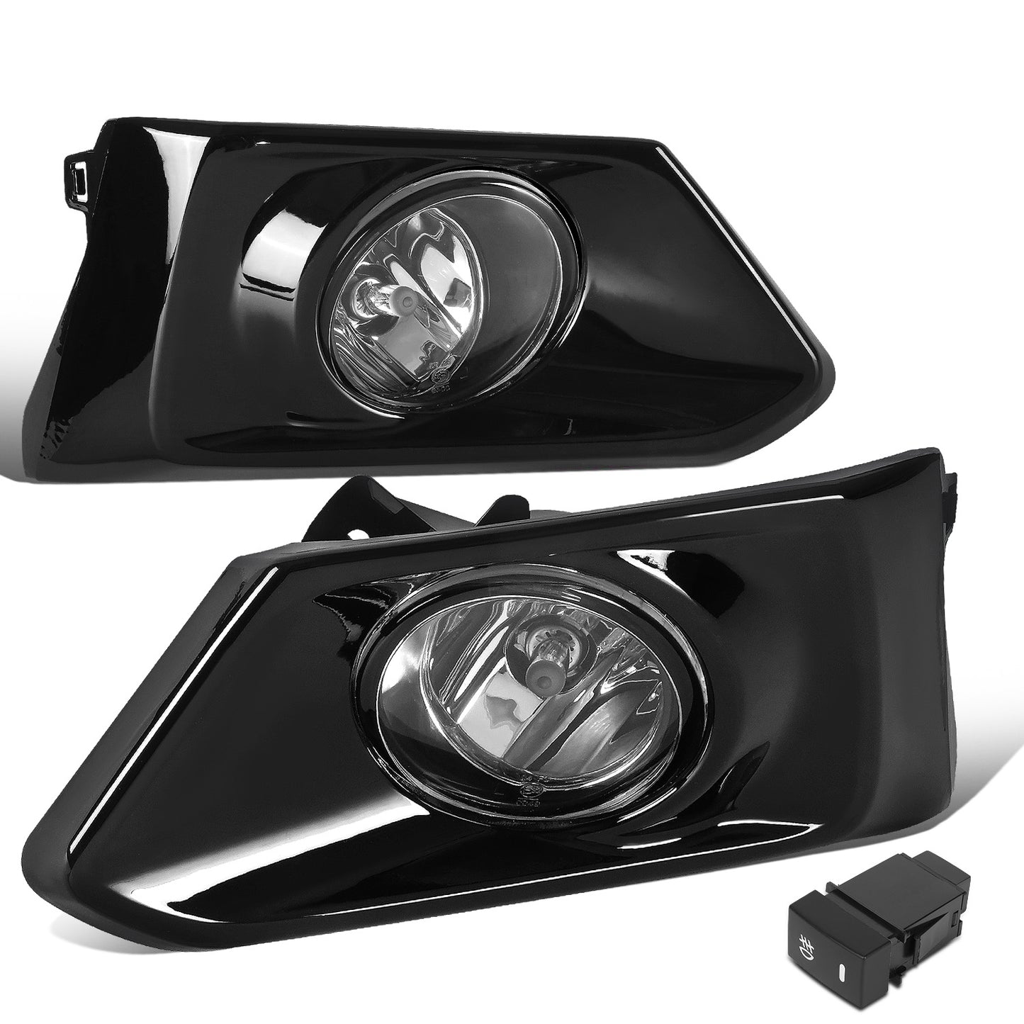 FAROS DE NIEBLA 19-22 NISSAN ALTIMA - H11 BULB - WITH SWTICH, WIRING - CHROME / CLEAR