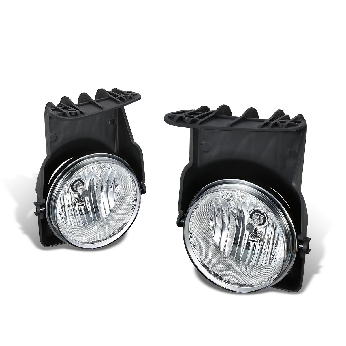 FAROS DE NIEBLA 03-07 GMC SIERRA 1500, 1500 HD, 2500 HD, 3500 / 03-04 SIERRA 2500 / 2001 SIERRA C3 - DOES NOT FIT ALL DENALI TRIMS - FITS CLASSIC MODELS ONLY FOR 2007 - H10 BULB - CHROME / CLEAR