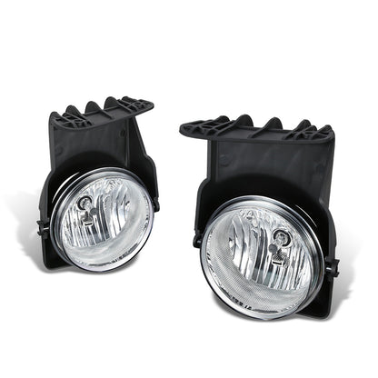 FAROS DE NIEBLA 03-07 GMC SIERRA 1500, 1500 HD, 2500 HD, 3500 / 03-04 SIERRA 2500 / 2001 SIERRA C3 - DOES NOT FIT ALL DENALI TRIMS - FITS CLASSIC MODELS ONLY FOR 2007 - H10 BULB - CHROME / CLEAR