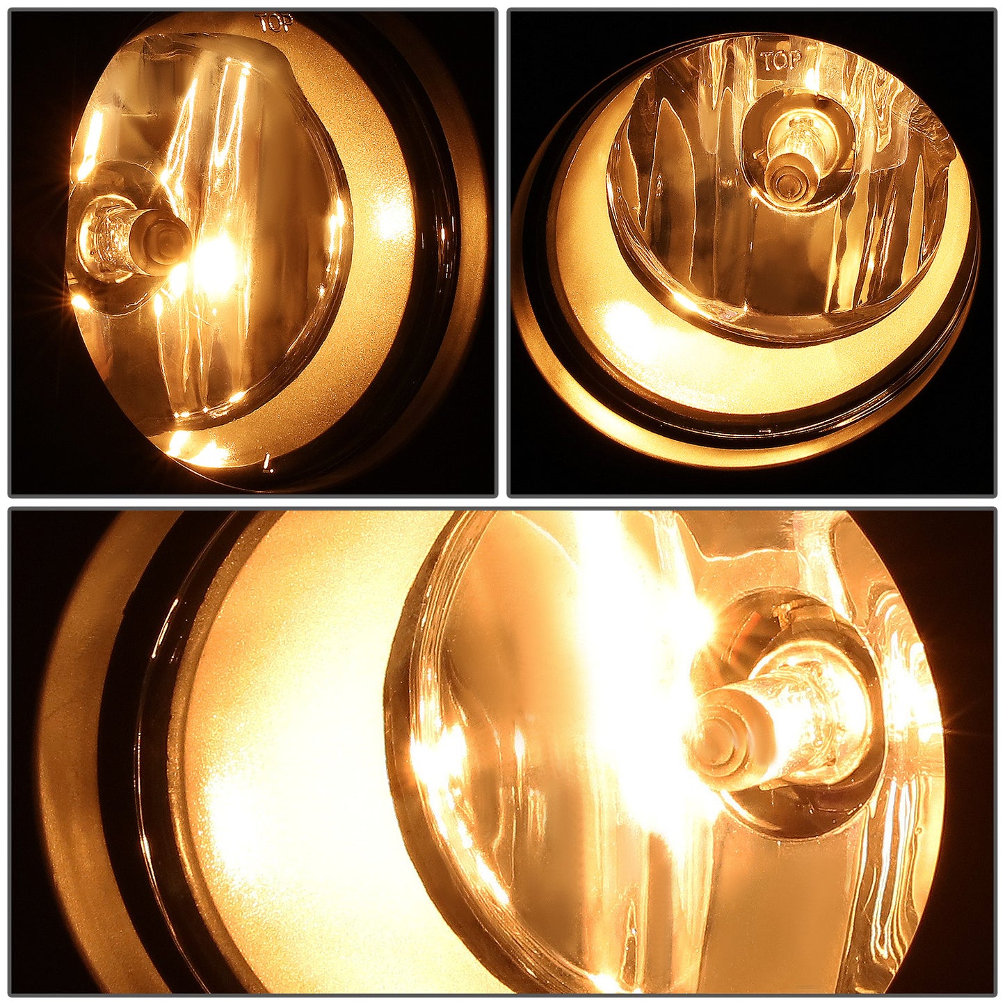 FAROS DE NIEBLA 14-21 TOYOTA TUNDRA - H1 BULB - WITH SWITCH, WIRING - SMOKED