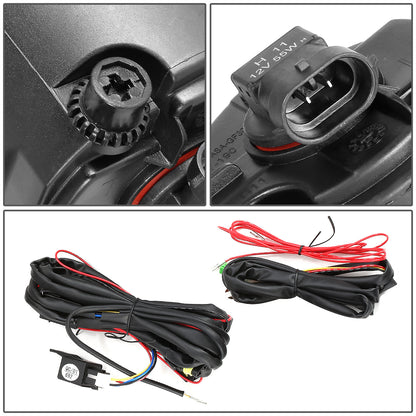 FAROS DE NIEBLA 14-21 TOYOTA TUNDRA - H1 BULB - WITH SWITCH, WIRING - SMOKED